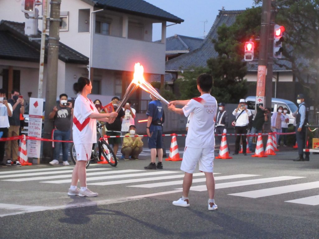 ２０２０年オリンピックトーチラン