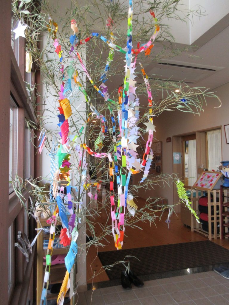 七夕のささの葉