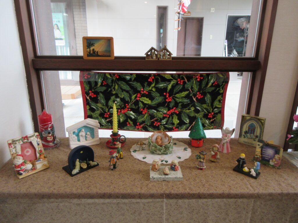 園内クリスマス会」スタンバイ